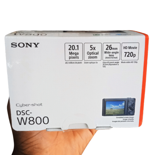 Sony CyberShot Camera DSC-W800 vsonic