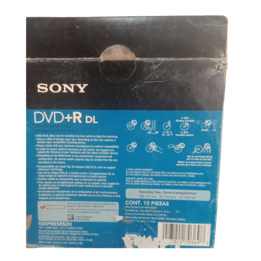 Sony Double Layer DVD-R DL External Disc Drive vsonic