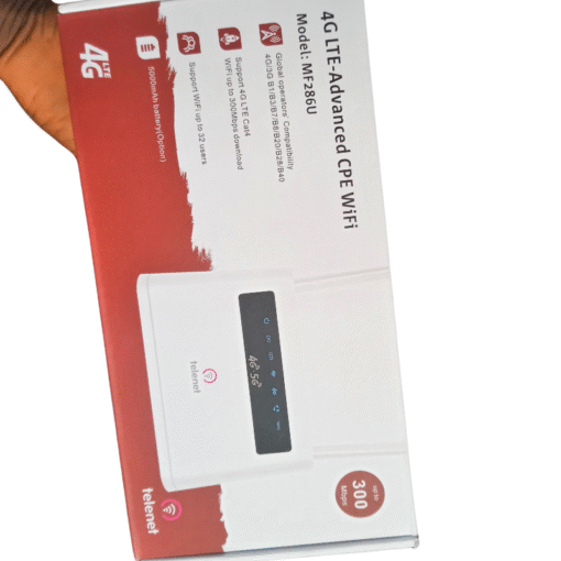 Telenet 4G LTE-Advanced CPE WiFi MF286U vsonic