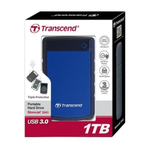 Transcend 1 TB External Hard Disk vsonic