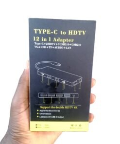 Type C to HDTV 12 in 1 Adapter Docking Station vsonic