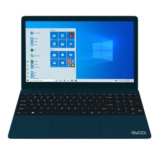 EVOO ULTRA THIN EVC156-BL Laptop Intel Quad Core i7 8GB RAM 256 SSD vsonic