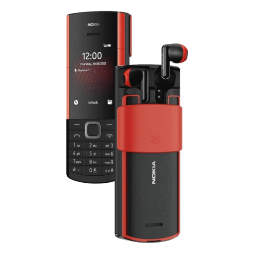 Nokia 5710 Mobile Phone with in-built earbuds vsonic