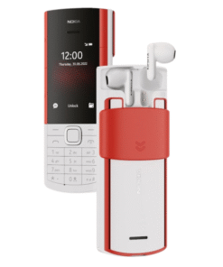 Nokia 5710 Mobile Phone with in-built earbuds vsonic