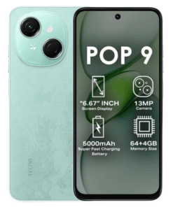 Tecno Pop 9 Smartpgone 3GB RAM 64GB Storage vsonic