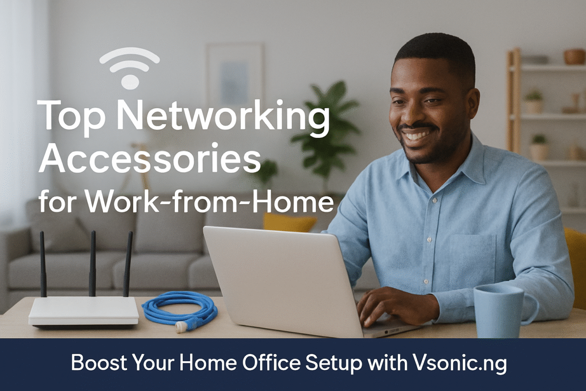 Must-Have Networking Accessories for Work-from-Home Efficiency from vsonic.ng
