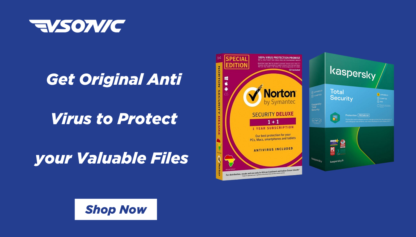 Get Original Anti Virus to Protect your Valuable Files on vsonic
