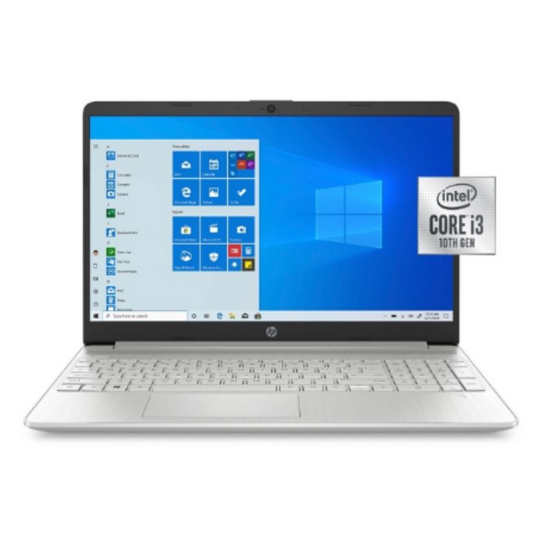 HP 15-DY1091WM Intel® Core™ i3-1005G1, 8 GB DDR4-2666 SDRAM (1 x 8 GB), 256 GB PCIe® NVMe™ M.2 SSD, Intel® UHD Graphics Integrated, Optical drive not included, 15.6″ diagonal HD SVA BrightView mic