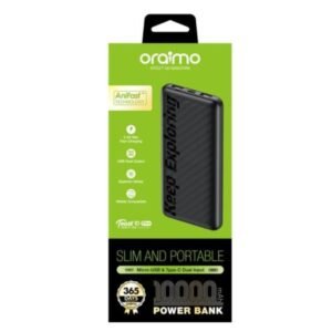 Oraimo 10000mAh Power Bank Toast 10 Flash OPB-P118D vsonic