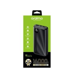 Oraimo 16000mAh Power Bank with LED Display Traveller 160 OPB-P160D vsonic