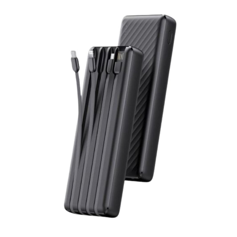 Oraimo 20000mAh Power Bank with 4 Built-In Charging Cables Traveler Link 20 OPB-P5201 vsonic