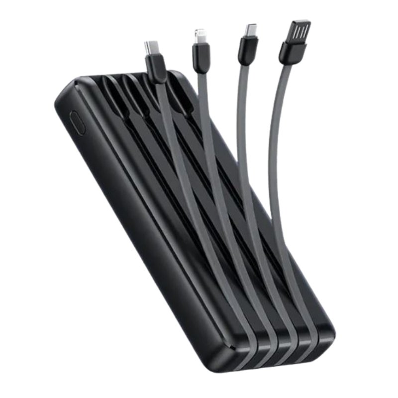Oraimo 20000mAh Power Bank with 4 Built-In Charging Cables Traveler Link 20 OPB-P5201 vsonic