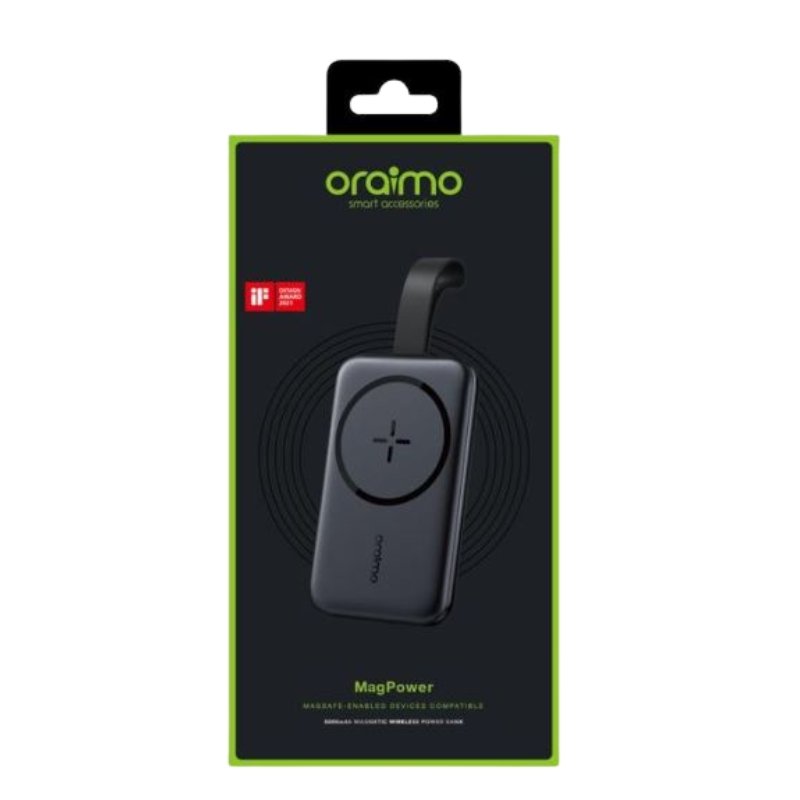 Oraimo 5000mAh Magnetic Wireless Power Bank OWP-500 vsonic