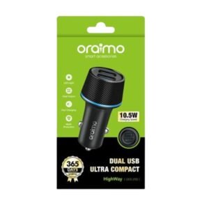 Oraimo Car Charger 10.5W Highway OCC-21D + Fast Charge iPhone Cable vsonic