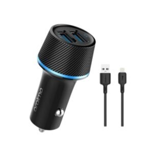 Oraimo Car Charger 10.5W Highway OCC-21D + Fast Charge iPhone Cable vsonic