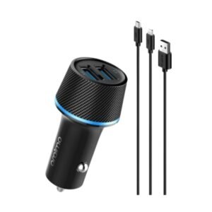 Oraimo Car Charger Highway OCC-21DML + 2 in 1 Lightning & Micro USB Cable vsonic