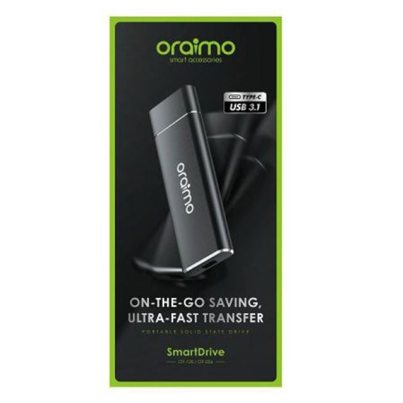 Oraimo OTG Portable Solid State Drive SmarDrive OF-256 vsonic