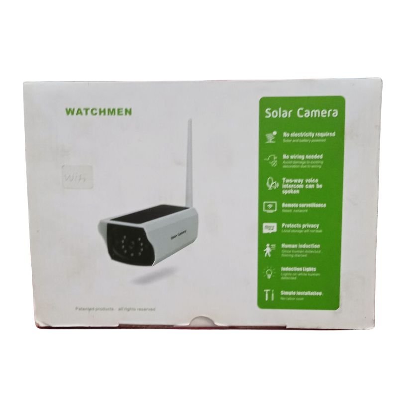 Vinovo Top Quality Watchmen Smart Solar Camera vsonic
