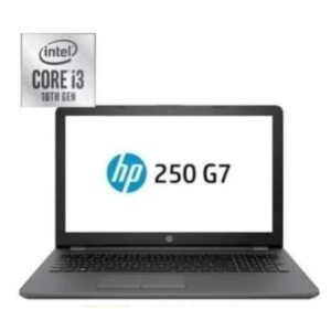HP Laptop 250 G7 (1L3L5EA) 10th Generation Intel® Core™ i3 processor, 4 GB DDR4-2666 MHz RAM (1 x 4 GB), 1 TB 5400 rpm SATA HDD, 15.6″ HD diagonal vsonic