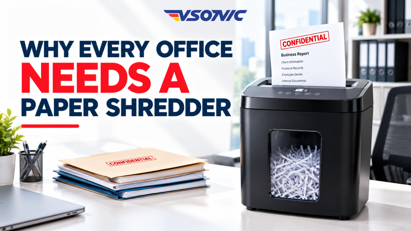 Why every office needs a paper shredder Vsonic