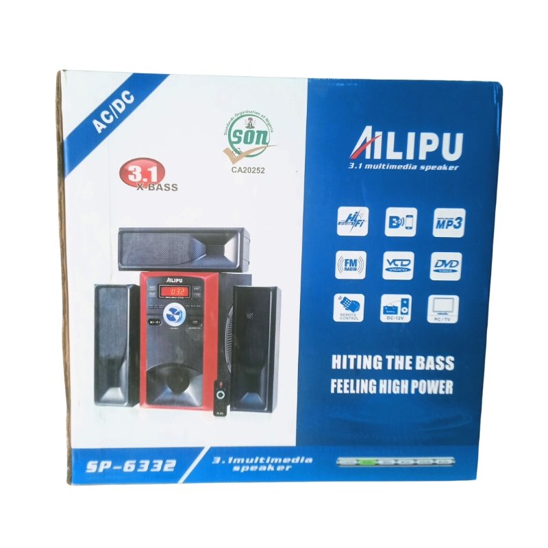 AILIPU 3.1 Multimedia Speaker and Home Theater System SP-6332 Vsonic