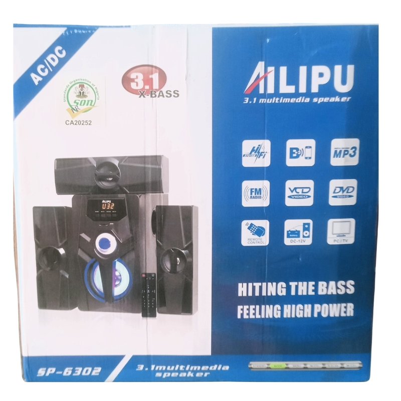 AILIPU Multimedia Speakers and Home Theater System SP-6302 Vsonic