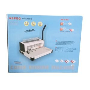 ASPEG Boxer Bind Comb Binding Machine AB-2000 Vsonic
