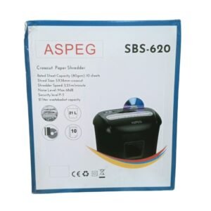 ASPEG Paper Shredder SBS-620 Vsonic