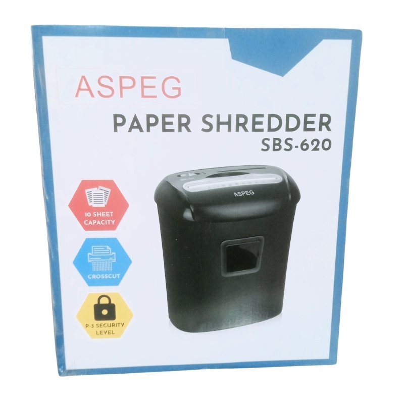 ASPEG Paper Shredder SBS-620 Vsonic