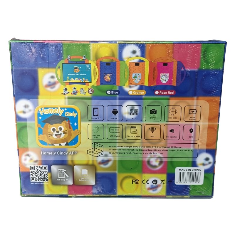 ATOUCH KT10 Kid Tablet PC 6GB + 256GB with Free Gifts Inside Vsonic