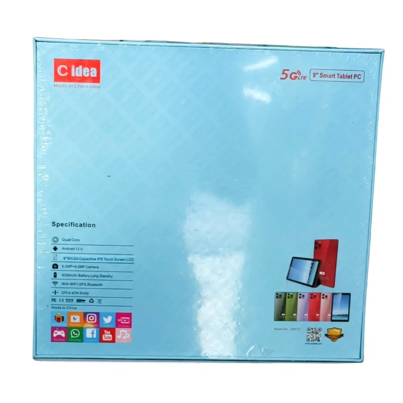 C idea 5G LTE 9 inch Smart Tablet PC Vsonic