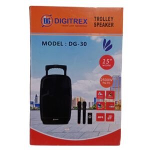 Digitrex 15 inch Woofer and Trolley Speaker DG-30 Vsonic