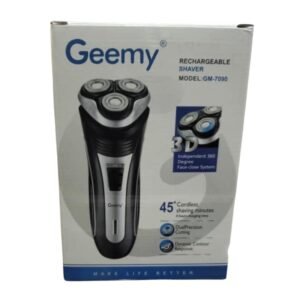 Geemy Rechargeable Shaver Model GM-7090 Vsonic