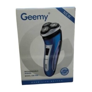 Geemy Rechargeable Shaver Model GM-7090 Vsonic