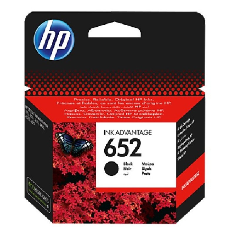 Hp Ink Cartridge 652 Black Vsonic