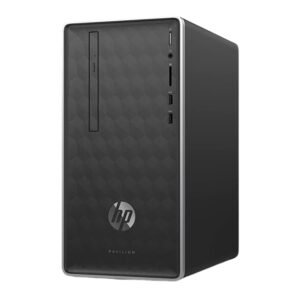 HP PAVILION DESKTOP 590-P0033W Business Desktop PC 590-p0033w Intel Core i3-8100 (up to 3.60 GHz), 4GB DDR4-2400 SDRAM, 1TB 7200 RPM HDD, 16GB Optane Memory, DVD-ROM, USB Type-C, Keyboard and Mouse Vsonic