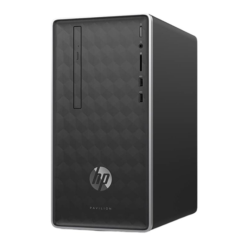 HP PAVILION DESKTOP 590-P0033W Business Desktop PC 590-p0033w Intel Core i3-8100 (up to 3.60 GHz), 4GB DDR4-2400 SDRAM, 1TB 7200 RPM HDD, 16GB Optane Memory, DVD-ROM, USB Type-C, Keyboard and Mouse Vsonic