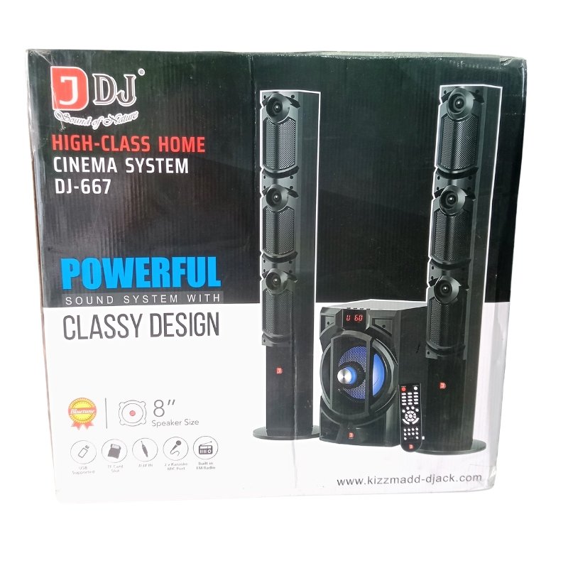 JDJ Powerful Sound System with Classy Design Vsonic