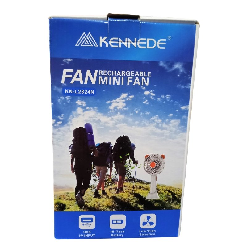 Kennede 4 inch Rechargeable Mini Fan Vsonic