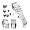 KIKI Professional Rechargeable Cordless Hair Clipper with ALL-METAL Housing NG-106 Vsonic