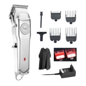 KIKI Professional Rechargeable Cordless Hair Clipper with ALL-METAL Housing NG-106 Vsonic