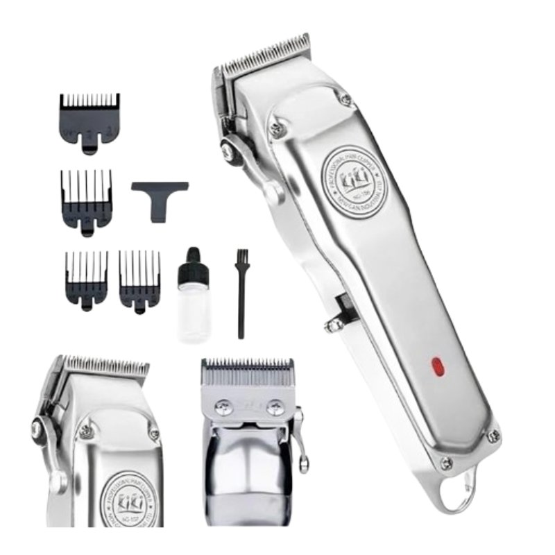 KIKI Professional Rechargeable Cordless Hair Clipper with ALL-METAL Housing NG-106 Vsonic