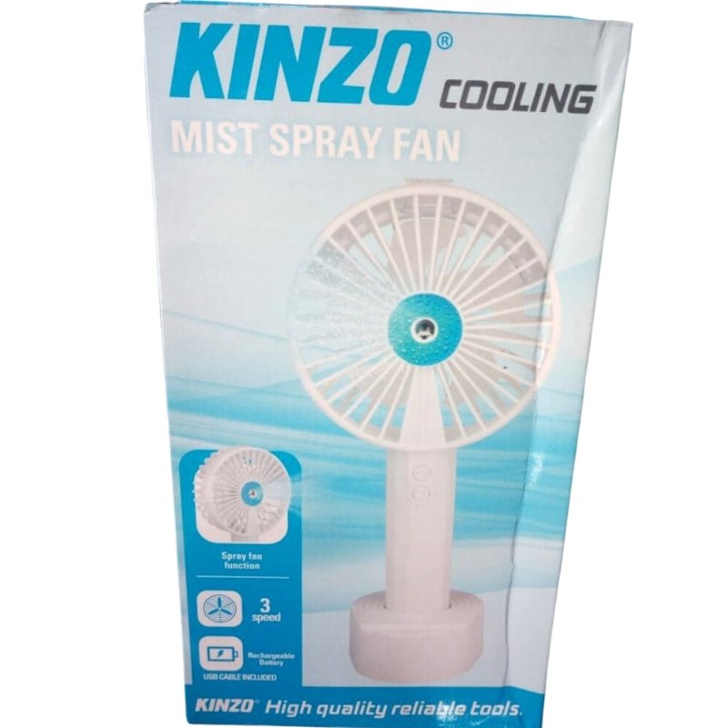 Kinzo Cooling Mist Spray Fan Vsonic