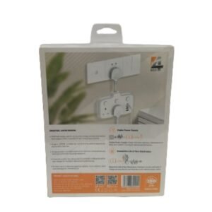 LDNIO Portable 2 AC Outlets & 4 USB Ports Electrical Extension Socket Vsonic