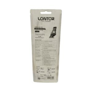 Lontor Rechargeable Flashlight Model CTL-TH369A Black Vsonic