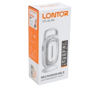 LONTOR RECHARGEABLE LED LIGHT CTL-EL169 Vsonic