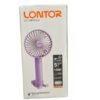 LONTOR RECHARGEABLE MINI FAN CTL-MF012-4 Vsonic