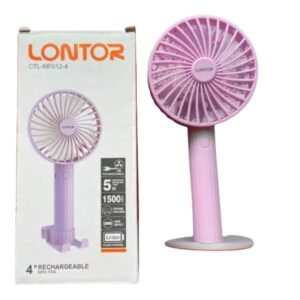 LONTOR RECHARGEABLE MINI FAN CTL-MF012-4 Vsonic