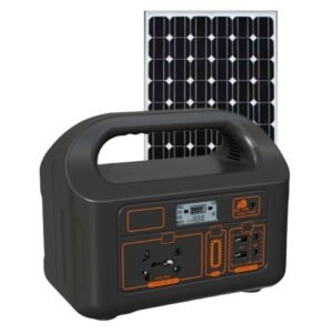 Nosik Portable 150 Watts AC-DC Power Station + 30 Watts Solar Panel Vsonic