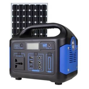 Nosik Portable 300 Watts AC-DC Power Station + 50 Watts Solar Panel Vsonic